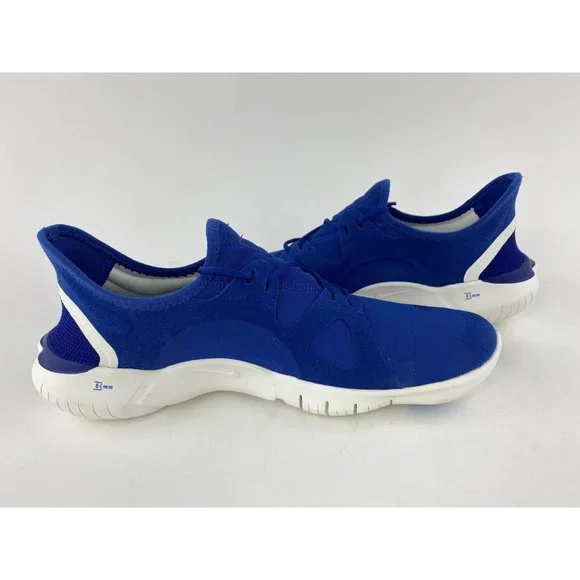 Nike Free RN 5.0 Obsidian Mist Men's Sneakers Shoes Blue White AQ1289 401 - Picture 10 of 11